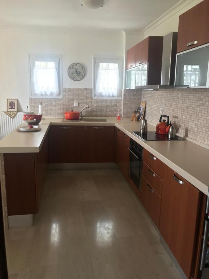 Schoenes Familienappartement In Pelekas, Corfu Mit Meerblick المظهر الخارجي الصورة