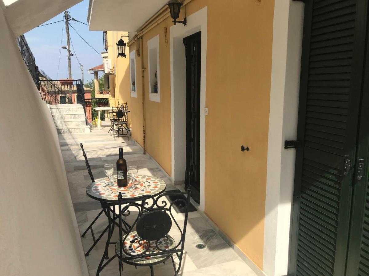 Schoenes Familienappartement In Pelekas, Corfu Mit Meerblick المظهر الخارجي الصورة